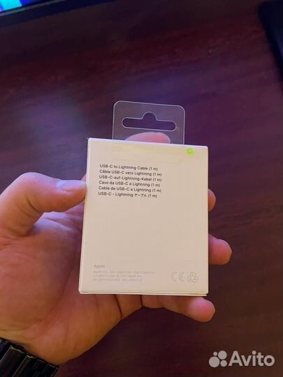 Кабель apple lightning type-c original