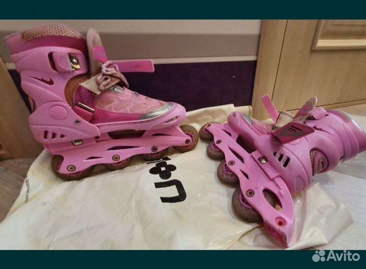 Роликовые коньки детские раздвижные