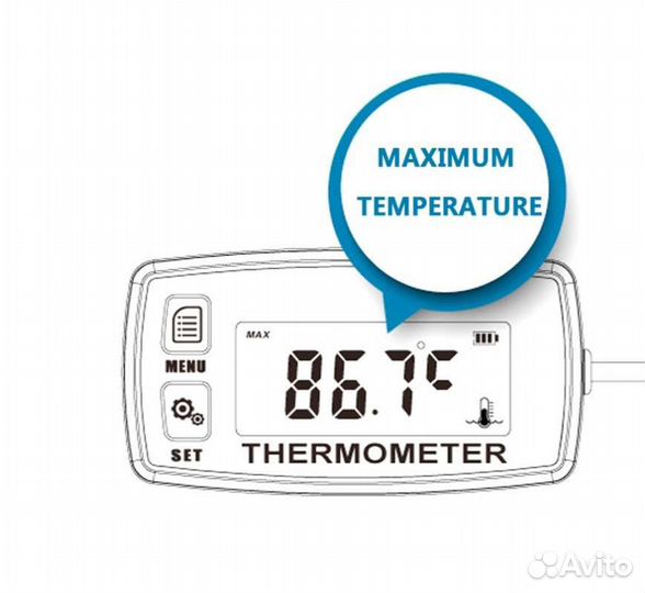 Датчик температуры под свечу для снегохода