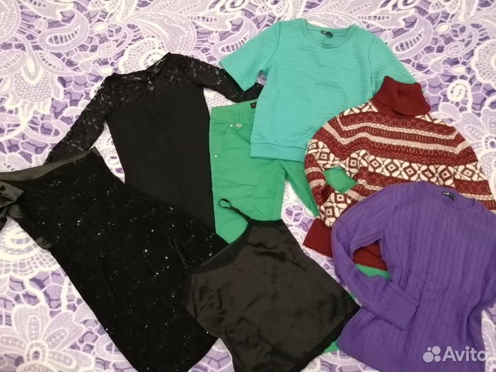 Пакет женских вещей 40р