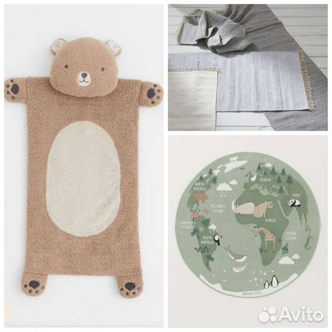Коврик H&M мишка новый