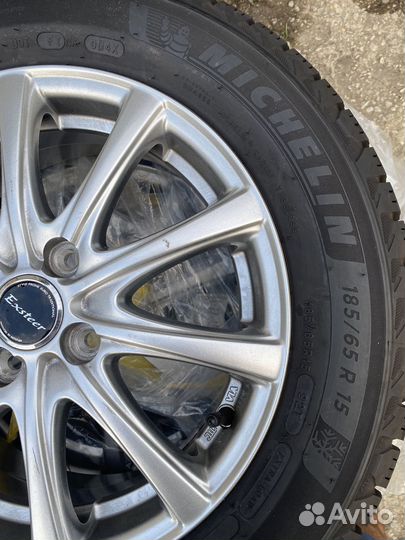 Комлпект колес R15 185/65/15 зима Michelin