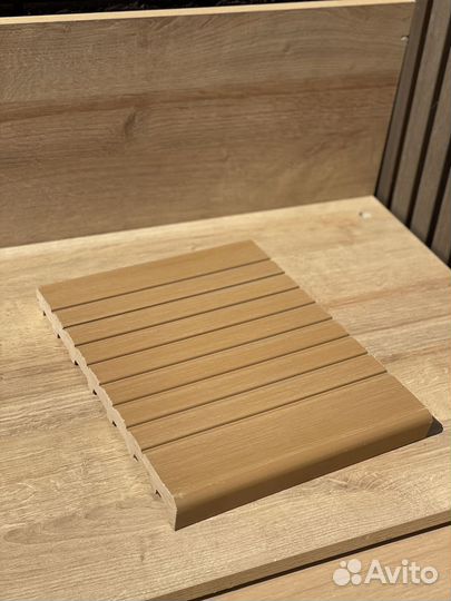 Ступень дпк полнотелая Цвет: Орех