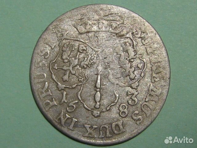 Монеты 6 грошей Бранденбург Пруссия Кёнигсберг