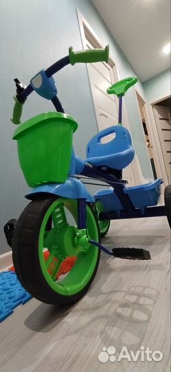 Велосипед детский с родительской ручкой