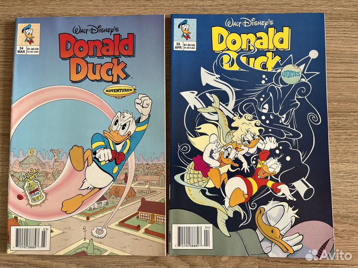 Комиксы Donald Duck оригинальные на английском