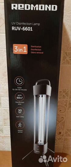 Бактерицидная лампа redmond ruv 6601