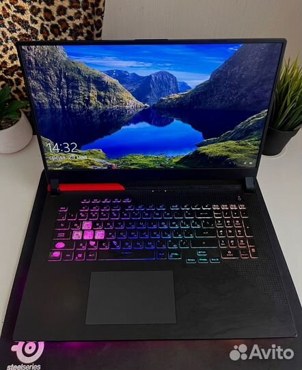 Игровой ноутбук asus ROG Strix G17 G713IE-HX017T