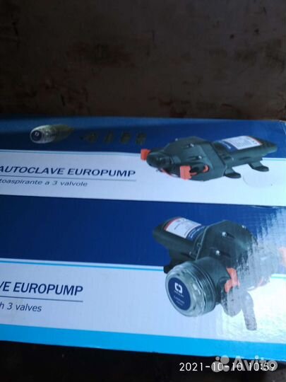 Водяной насос орошения вальцов на дорожный каток