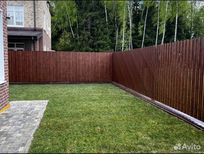 Рулонный газон под ключ Стандартный