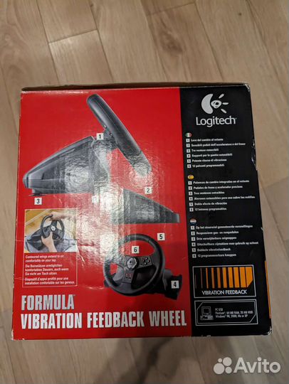 Руль Logitech Formula Vibration Feedback Wheel