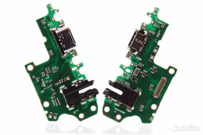 Шлейф Honor X8 (плата) Разъем зарядки/Разъем наушн