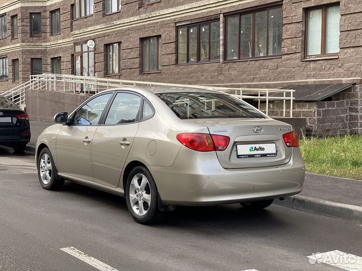 Hyundai Elantra 1.6 AT, 2008, 139 500 км