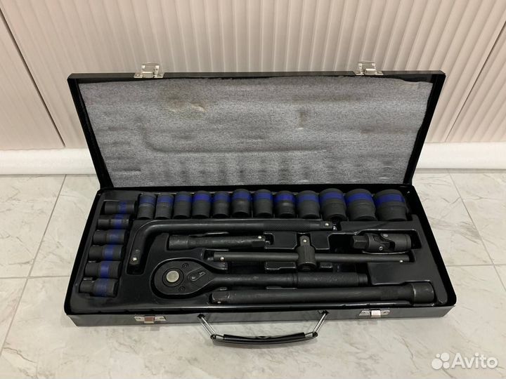 Набор ударных головок 1/2