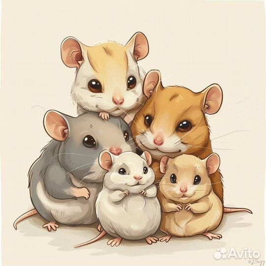 Возьму грызунов на передержку