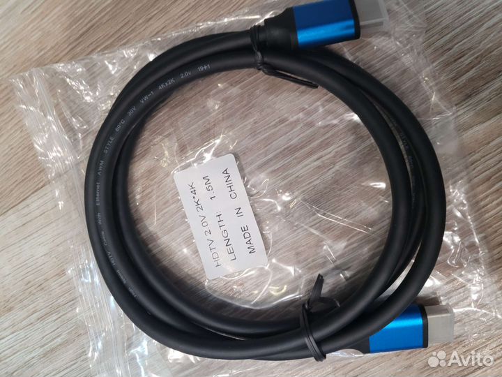 Hdmi кабель 4k 1,5 метра