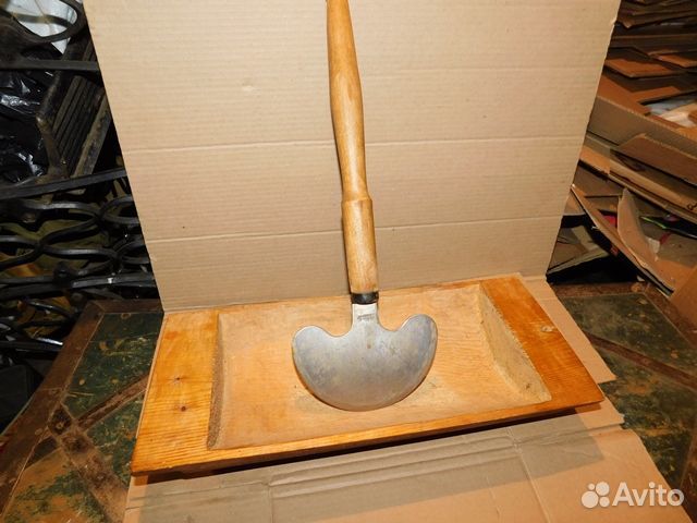 Миниатюрное корыто-корытце и тяпка сечка нерж пери