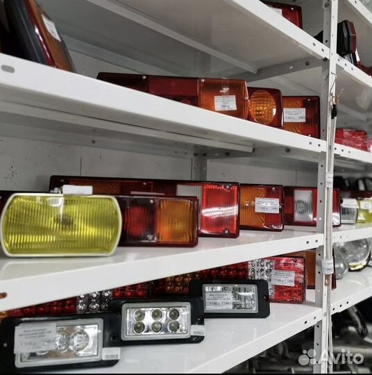 Блок-фара камаз, LED, левая поворотник, дхо LED