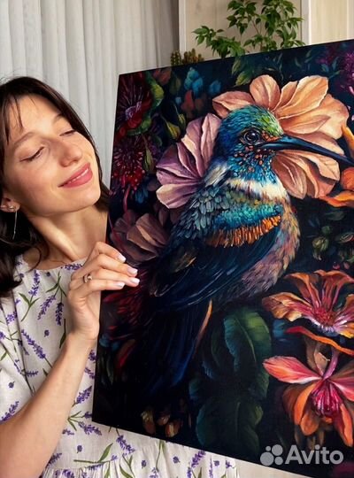 Интерьерная картина маслом