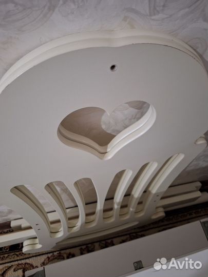 Детская люлька колыбель деревянная