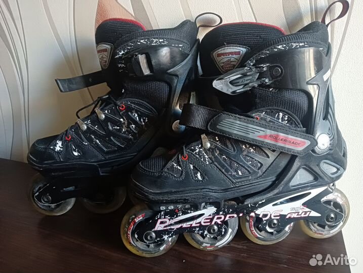 Ролики rollerblade вьетнам раздвижные 36.5-40.5