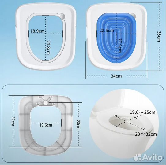 Тренажер для туалета для кошек