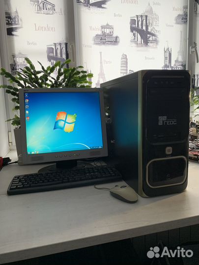 Компьютер для работы, учебы с Wi-Fi