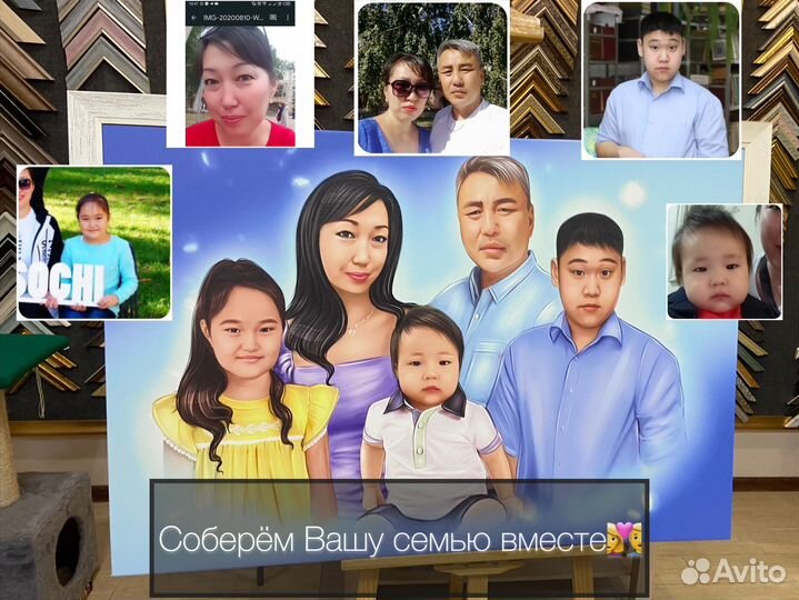 Подарок Портрет по фото