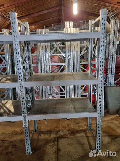 Стеллаж металлический среднегрузовой