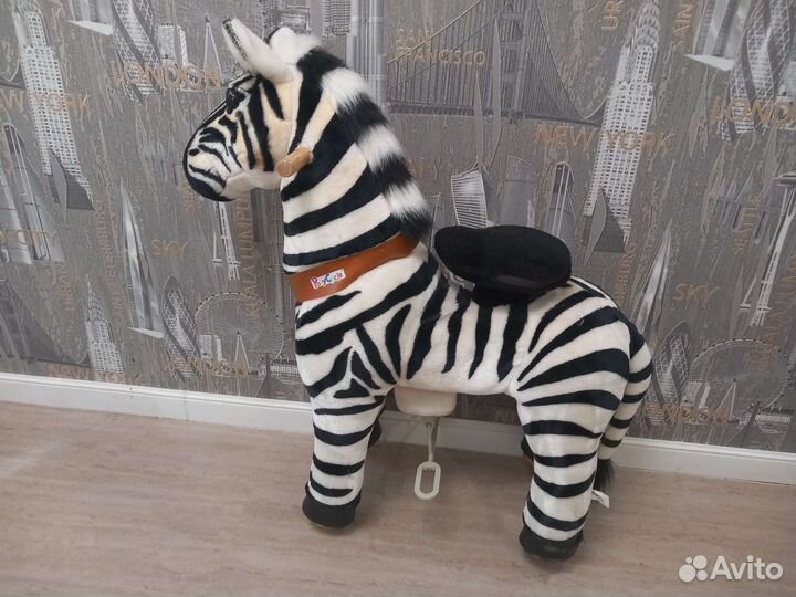 Лошадка поницикл зебра