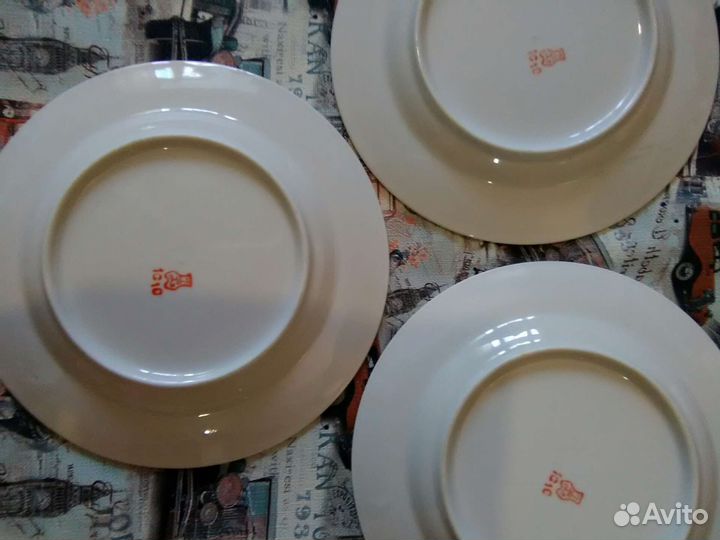 Тарелки 3 шт.Мадонна.Идилия.Добруш завод