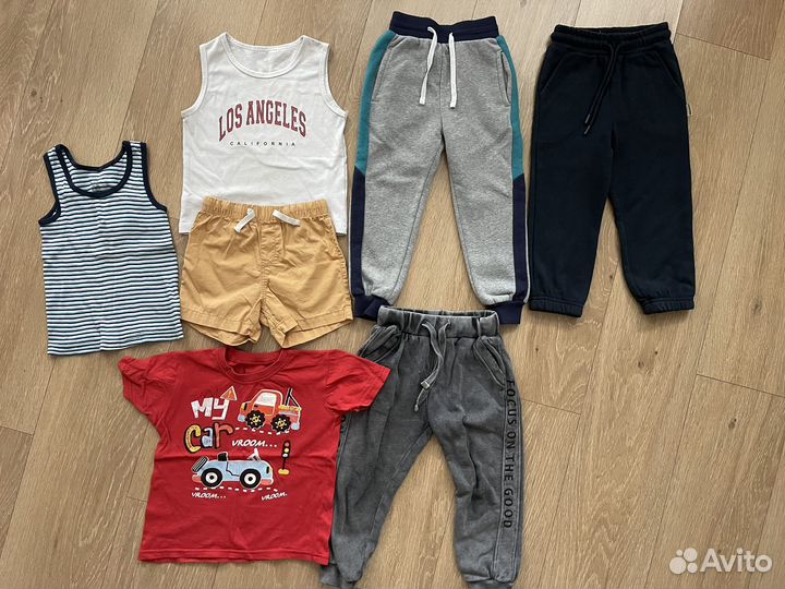 Вещи пакетом на мальчика 92 98
