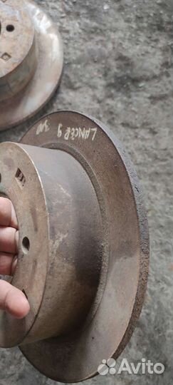 Тормозные диски задние lancer 9