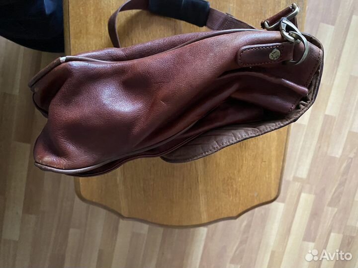 Мужской кожаный портфель dr koffer