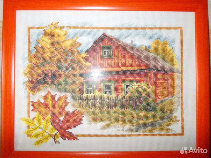 Ручная вышивка крестиком под заказ