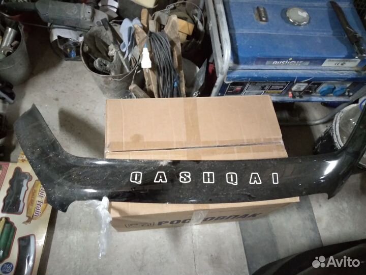 Дефлектор капота nissan qashqai