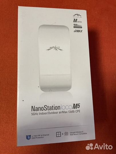 Mikrotik RB921uags-5SHpacT, Ubiquiti loco m5