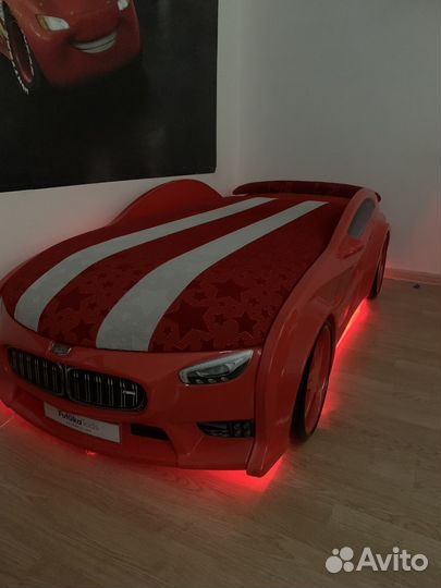 Кровать-машина «BMW» (новая)
