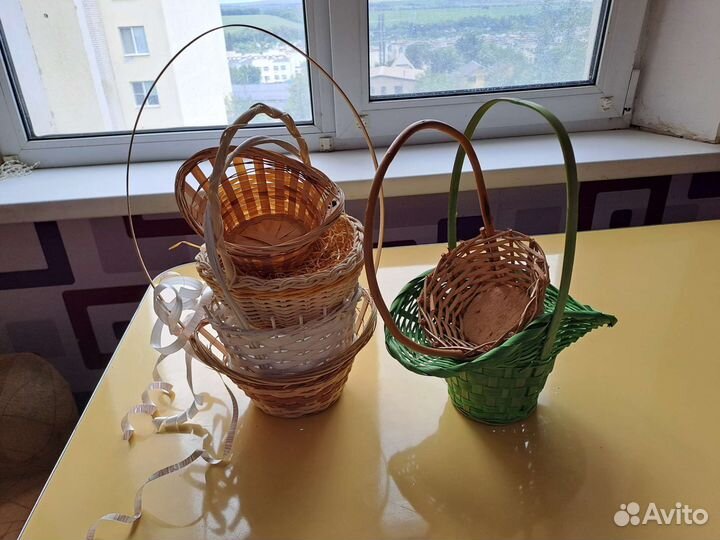 Плетеные корзинки