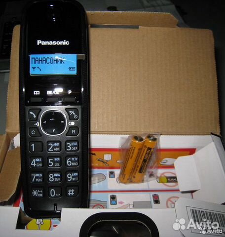 Продается беспроводной радиотелефон Panasonic KX-T объявление продам