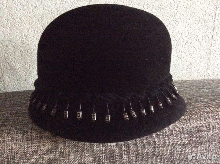 Шляпа велюр