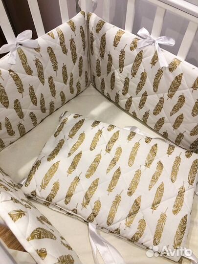 Бортики в кроватку