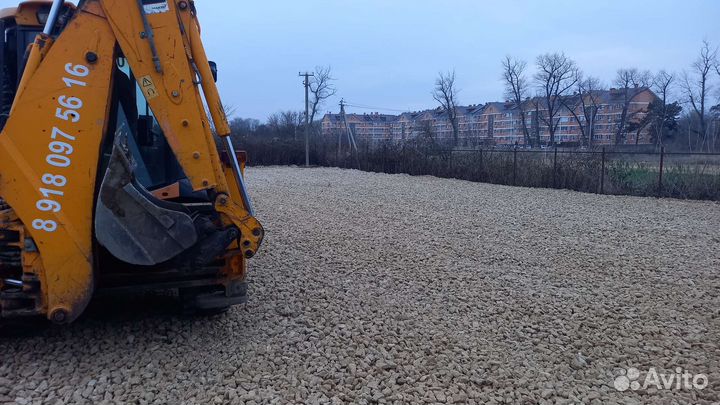 Услуги эксковатора-погрузчика JCB