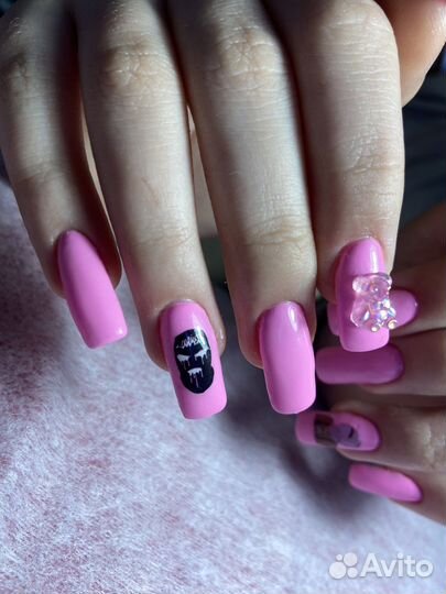 Маникюр/наращивание/ педикюр смарт