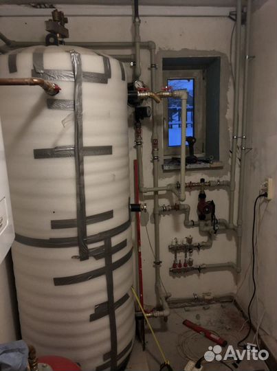 Водяной теплый пол, отопление, водоснабжение