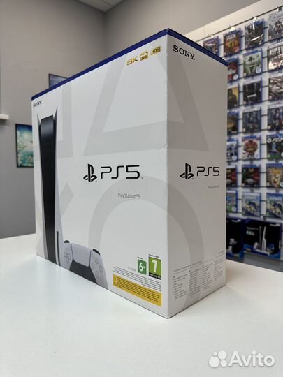 Sony PlayStation 5 с дисководом CFI-1208A рст