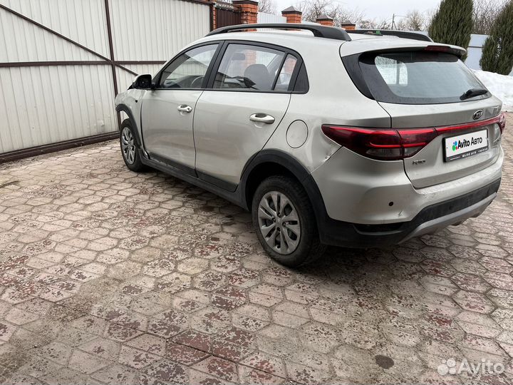 Kia Rio X-Line 1.4 AT, 2020, битый, 115 425 км