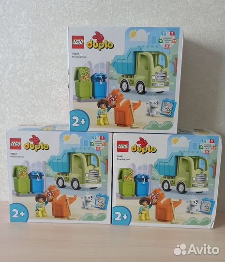 Lego Duplo 10987 Мусоровоз грузовик оригинал новый