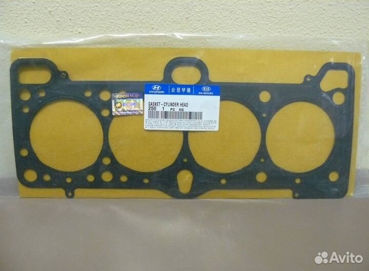 Комплект прокладок двигателя хундай акцент соната