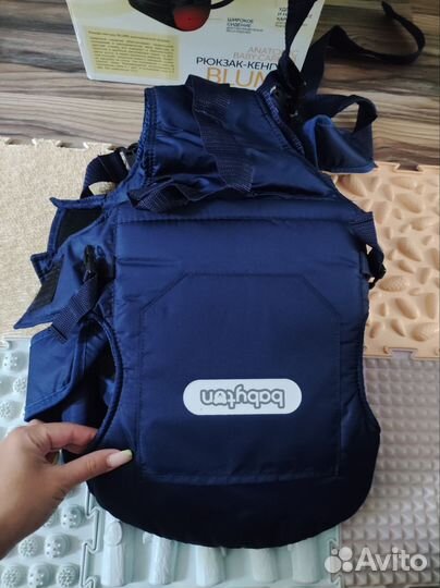 Рюкзак переноска кенгуру babyton blume